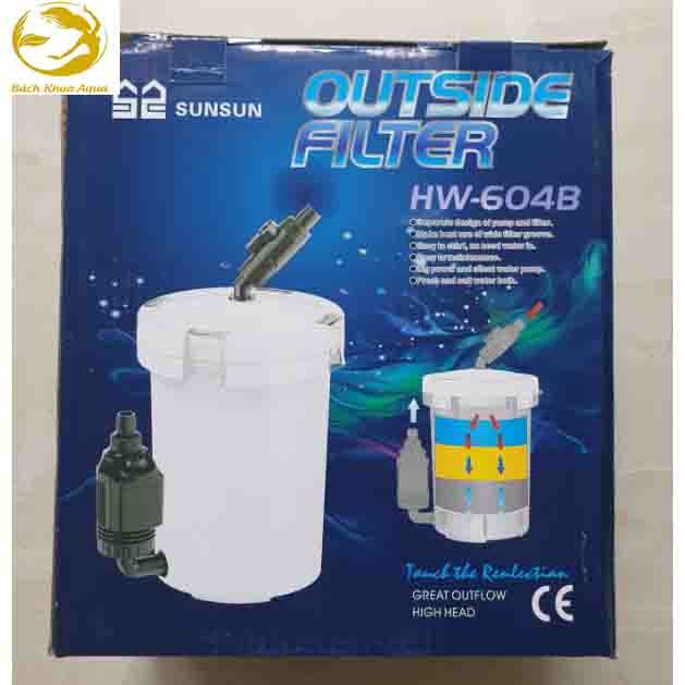 Lọc phụ có bơm HW-603B / HW-604B